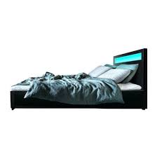 Queen Size Cole Led Bed Frame Pu