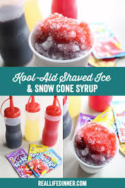 kool aid shaved ice and snow cone syrup