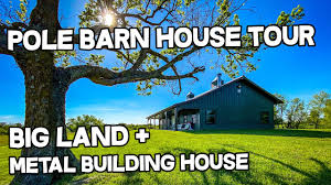 barndominium pole barn house tour