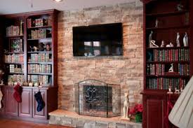Fireplaces With Bookshelves
