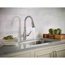 Looking to upgrade your kitchen faucet? 7185esrs C Orb Moen Brantford Pull Down Touchless Single Handle Kitchen Faucet Reviews Wayfair