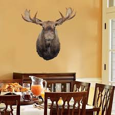 Moose Head Wall Decal Prime Decals