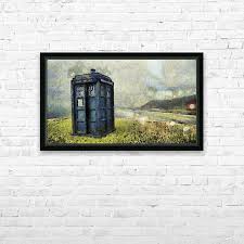 Doctor Who Tardis Artwork Vincent Van