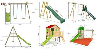 Kids Outdoor Play Equipment Dimensions