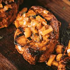 grilled pork loin chops with