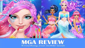 mermaid makeup salon gameplay