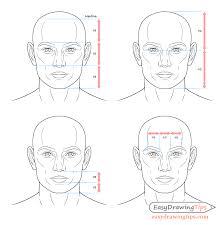 Begin by using a series of curved lines to outline the face and jaw. How To Draw A Male Face Step By Step Tutorial Easydrawingtips