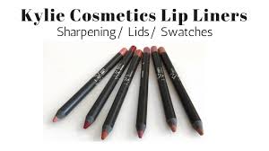 how to sharpen kylie lip kit lip liners