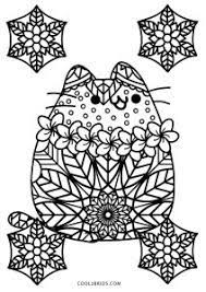 Coloring pages pusheen and food. Free Printable Pusheen Coloring Pages For Kids