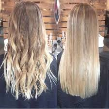 .or even contrast two different bright. 24 Stylish Blonde Ombre Hairstyles That You Must Try