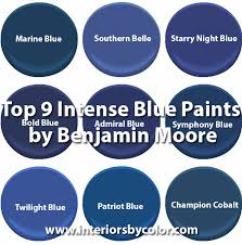 Top 9 Intense Blue Paints By Benjamin