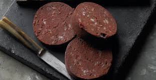 Is black pudding still made with blood?