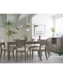 Find stylish home furnishings and decor at great prices! Furniture Tribeca Grey Expandable Dining Furniture 7 Pc Set Dining Table 6 Side Chairs Created For Macy S Reviews Furniture Macy S