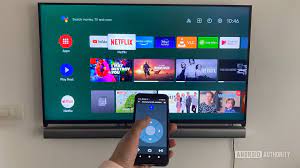 phone to control your android tv wirelessly