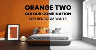 Orange Two Colour Combination For