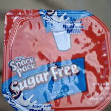 sugar free chocolate pudding snack pack