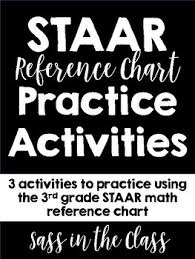 Staar Math Reference Chart Practice Activities