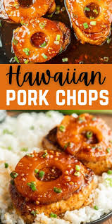 hawaiian pork chops sweet and tangy