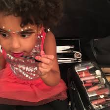 blue ivy is officially the best makeup
