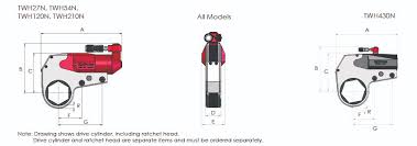 Twh N Range Hi Force Hydraulic Tools