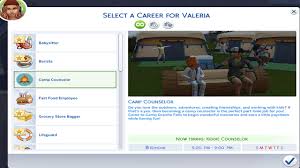 job and career mods for the sims 4