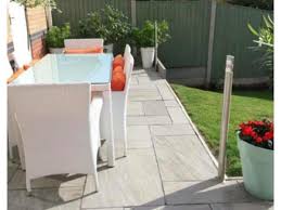 silver grey indian sandstone patio pack