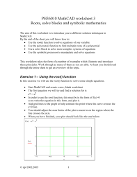 mathcad worksheet 3 roots solve
