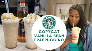 does the vanilla bean frappuccino have