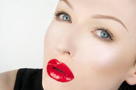 perfect glossy red lips tutorial john