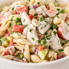 crab pasta salad real housemoms