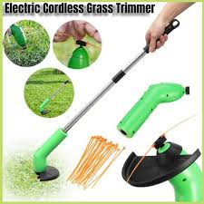 Electric Cordless Grass Trimmer Garden