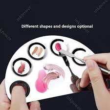 1 set stainless steel paint palette