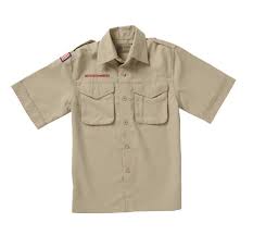 Scouts Bsa Polyester Microfiber Uniform Short Sleeve Shirt Youth