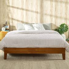 zinus wen 12 deluxe wood platform bed