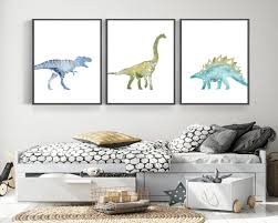 dinosaur nursery decor dinosaur print