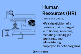 human resources hr meaning and