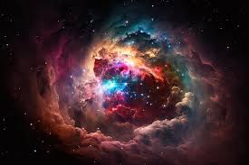 abstract e endless nebula galaxy