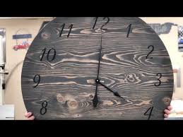 Building A Large Wooden Wall Clock
