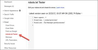 robots txt for ecommerce s