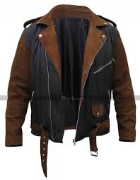 Billy Connollys Route 66 Biker Leather Jacket