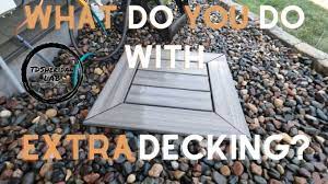build a mini deck with trex decking