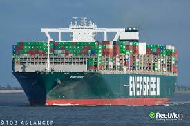 Vessel EVER GOODS (Container ship) IMO 9810991, MMSI 371308000