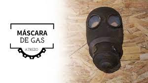 cómo hacer una máscara de gas atrezo