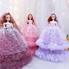 makeup doll diy toy gift barbe doll set