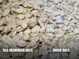 quick oats vs old fashioned