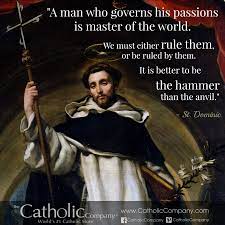 Dominic, what do you believe? St Dominic De Guzman Is The Founder Of The Order Of Preachers Dominicans He Was A Spanish Priest Who Saw The Church Saint Dominic Catholic Quotes Catholic