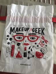 red makeup geek glam bag