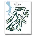 Buy Calvert Crossing Golf Club, Louisiana Printed artwork. - Golf ...