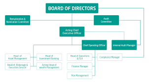 Organizational Chart About Alawwal Invest