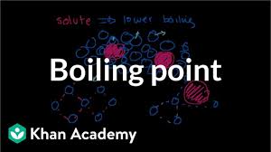 Boiling Point Elevation And Freezing Point Depression Video